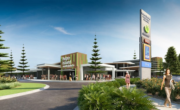Construction Under Way On New Hope Island Shopping Centre