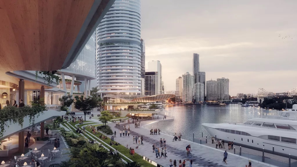 Plans for $1.4 billion waterfront precinct progress