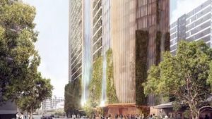 South Brisbane tower with 120m waterfall approved