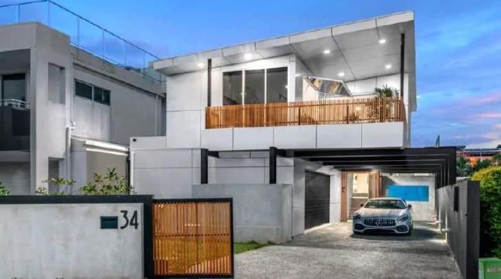This ultra modern_ riverside home at 34 Addison Ave_ Bulimba