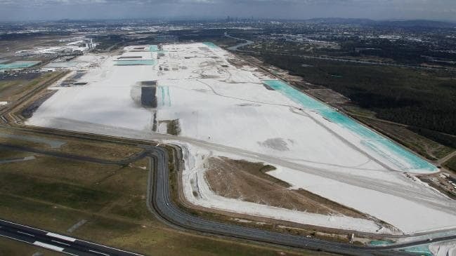 Brisbane Airport’s new runway months away from being finished 3
