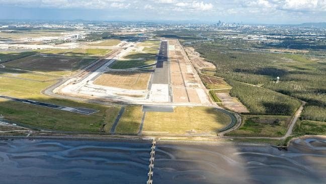 Brisbane Airport’s new runway months away from being finished 4