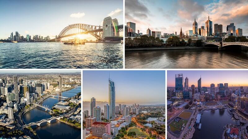 High-end property prices are booming in these five Aussie cities.