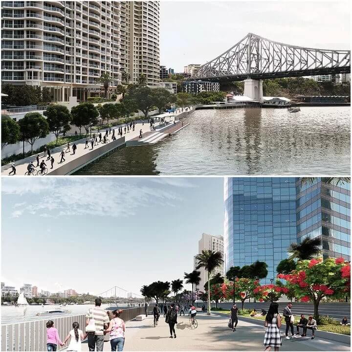 Brisbane Plans CBD Riverfront Renewal 1