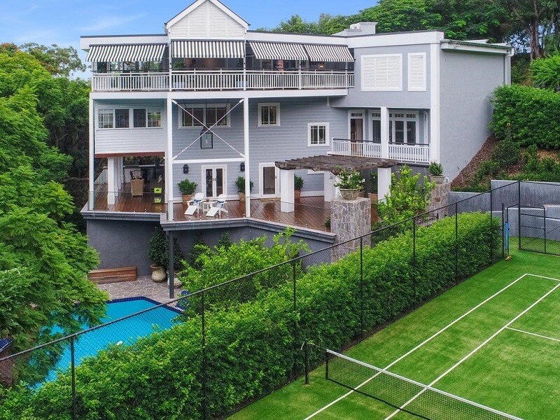 Grand Slam is home to hot property as tennis courts generate huge demand