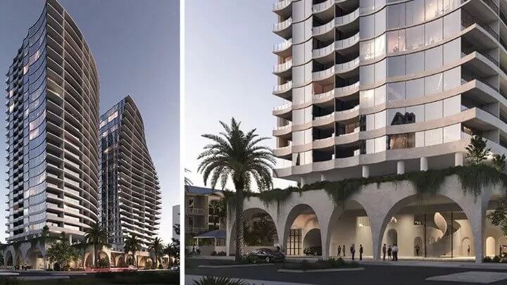 Burleigh Heads Twin 22-Storey Towers Approved (3)