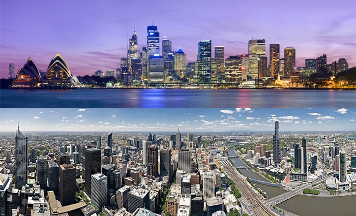 Melbourne and Sydney housing markets continue to decline: HTW Housing Clock