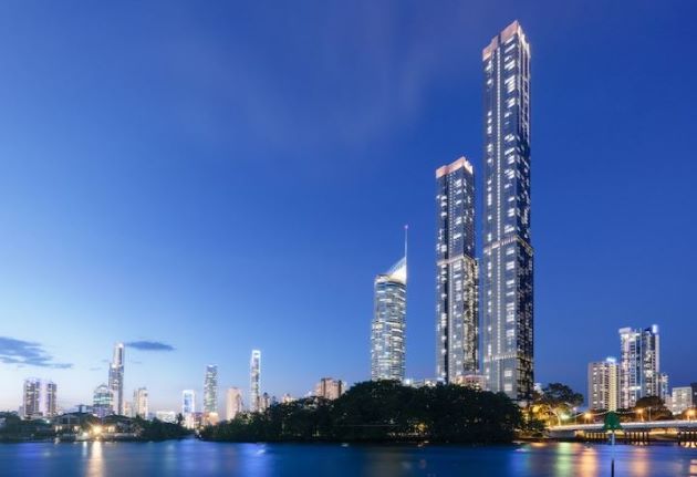 Gold Coast Apartment Construction, 103-storey Orion Towers