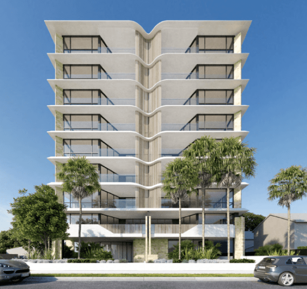 Palm Beach apartment development by Sydney developer