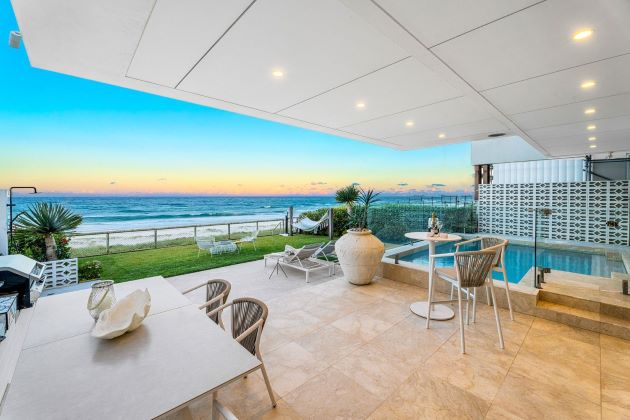 Mermaid Beach Oceanfront Designer Home