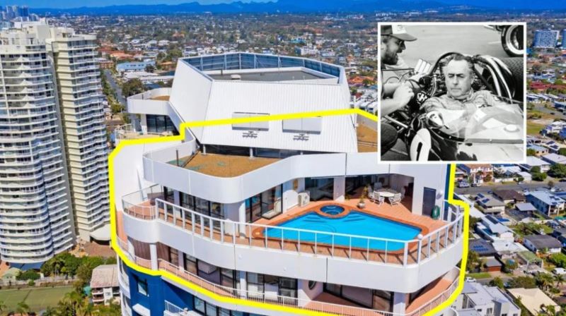 Gold Coast Penthouse once owned by Motorsport legend Sir Jack Brabham