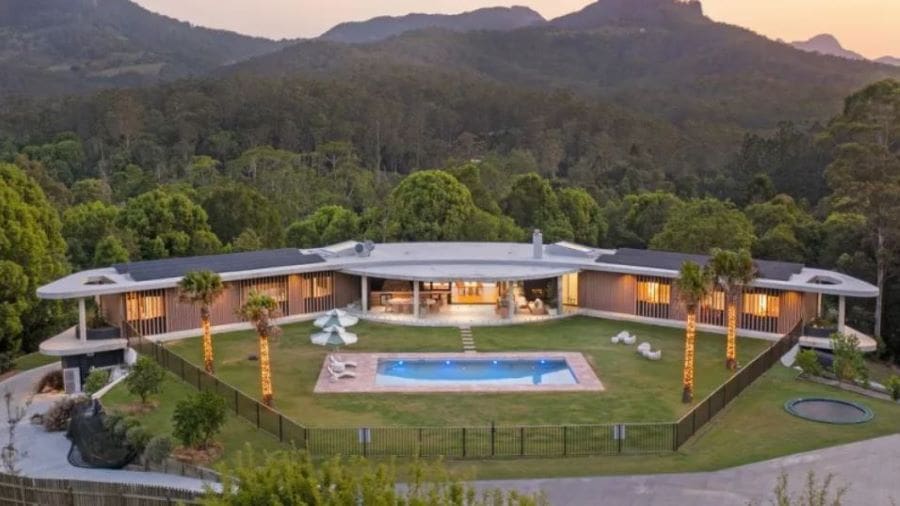 Dahlia Estate at 53 Gibsonville St, Tallebudgera Valley sold under the hammer for $11.2 million.